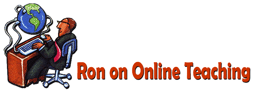 Ron on Online Teaching banner